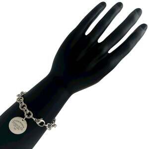 TIFFANY Authentic Silver Charm Bracelet